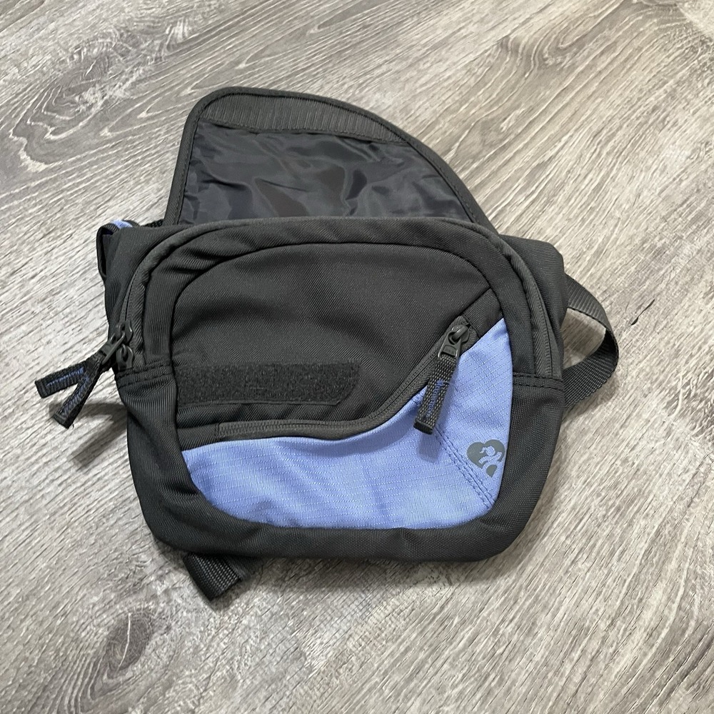 Outdoor Products Bag Womens Small Travel Nylon Pouch Fanny Pack Blue Adjustable - Picture 2 of 6